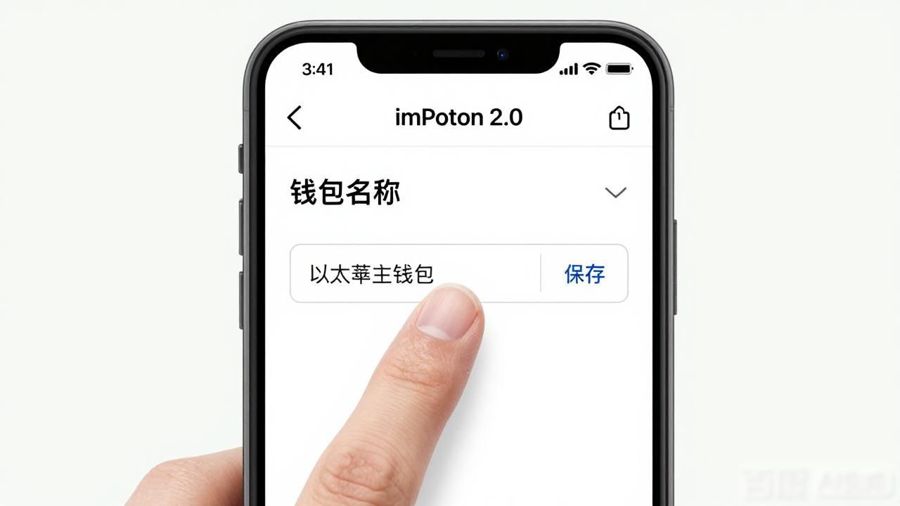 安卓imtoken钱包地址_android钱包_如何在imToken 2.0钱包安卓版中设置钱包名称？